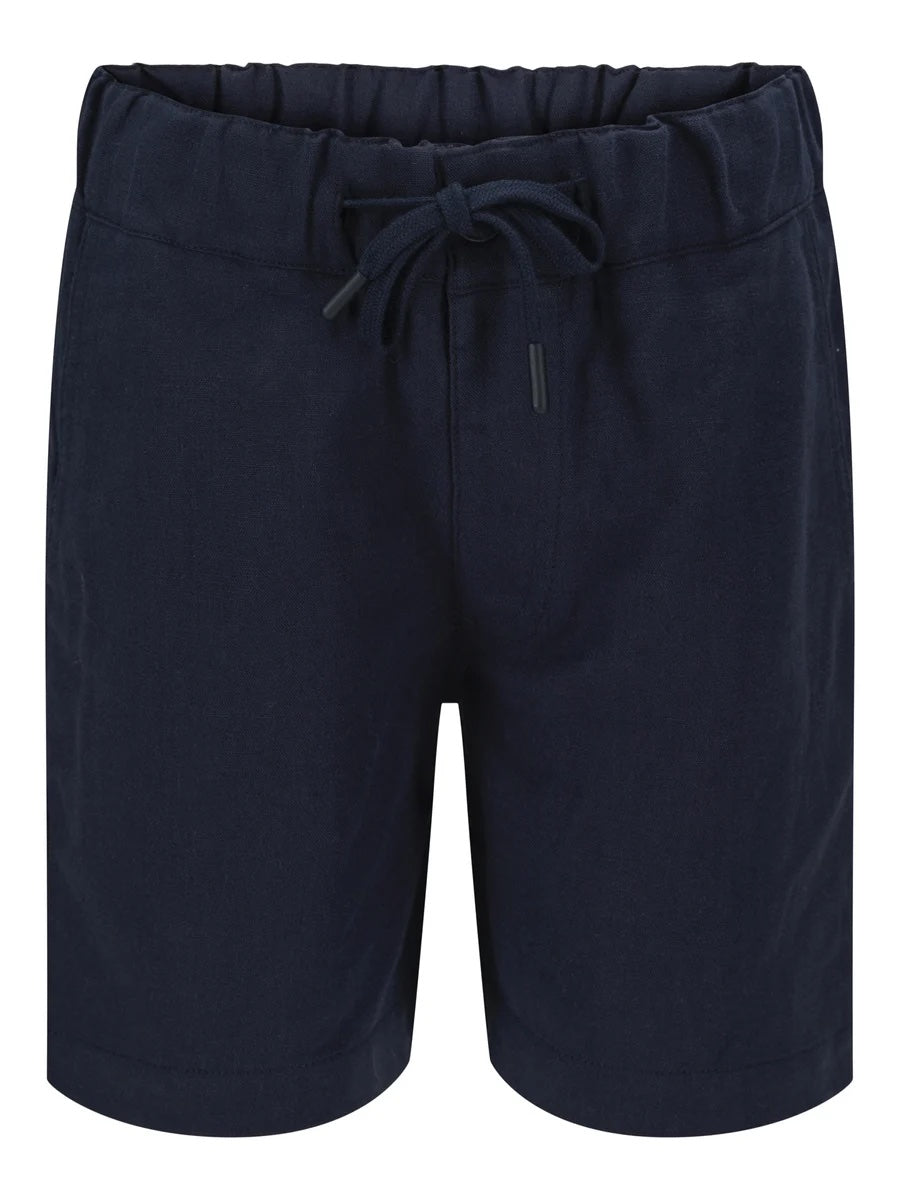 Will Linen Shorts Navy