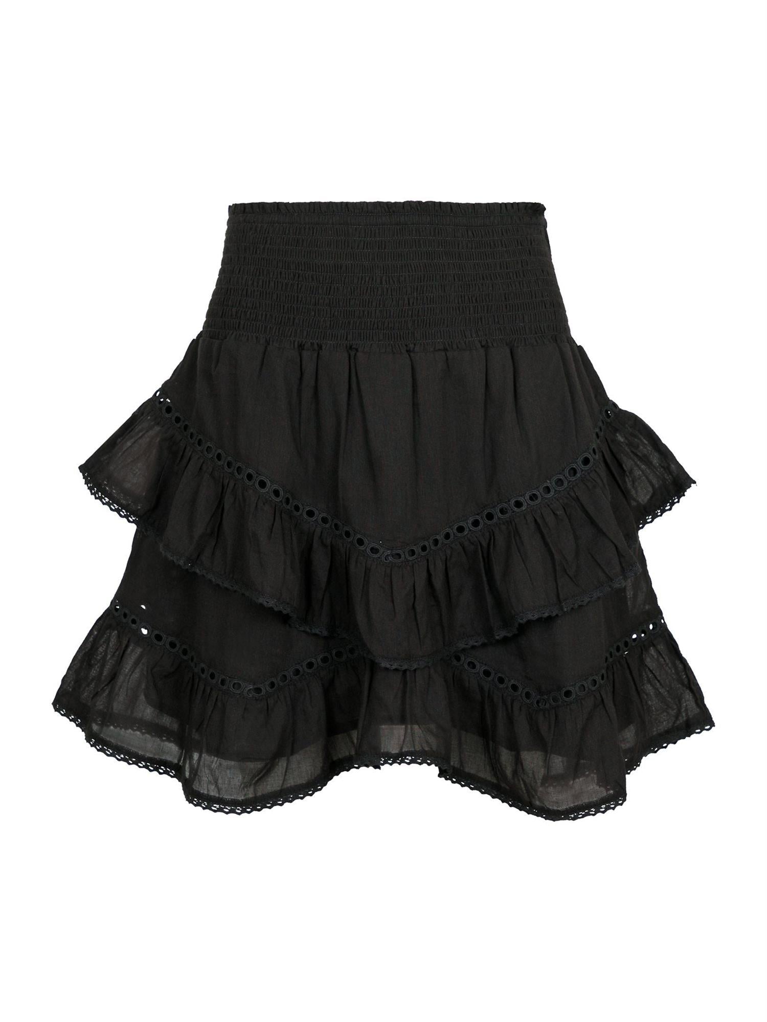 Ricki Voile Skirt Black