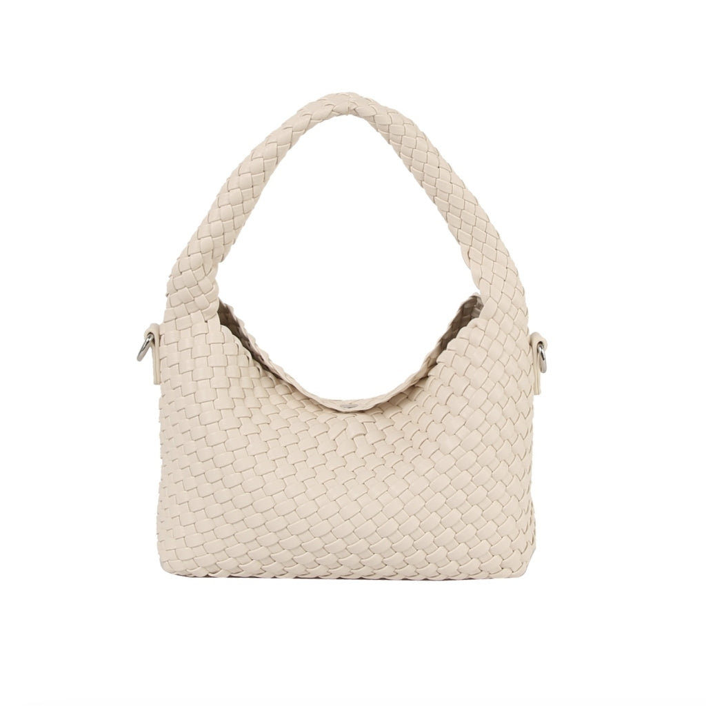 Twist Braided Soft Structure White Sand