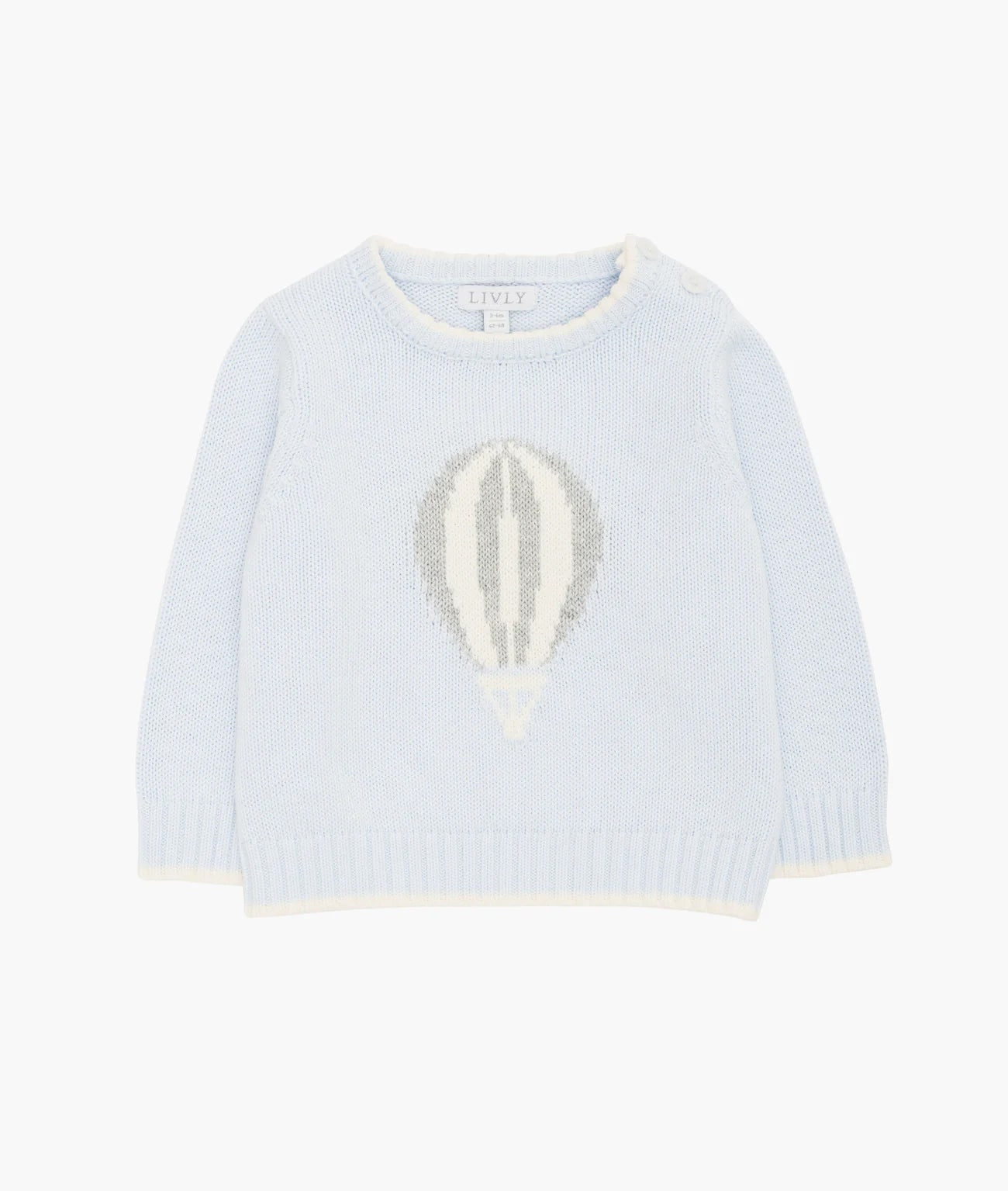 Air Balloon Sweater Baby Blue