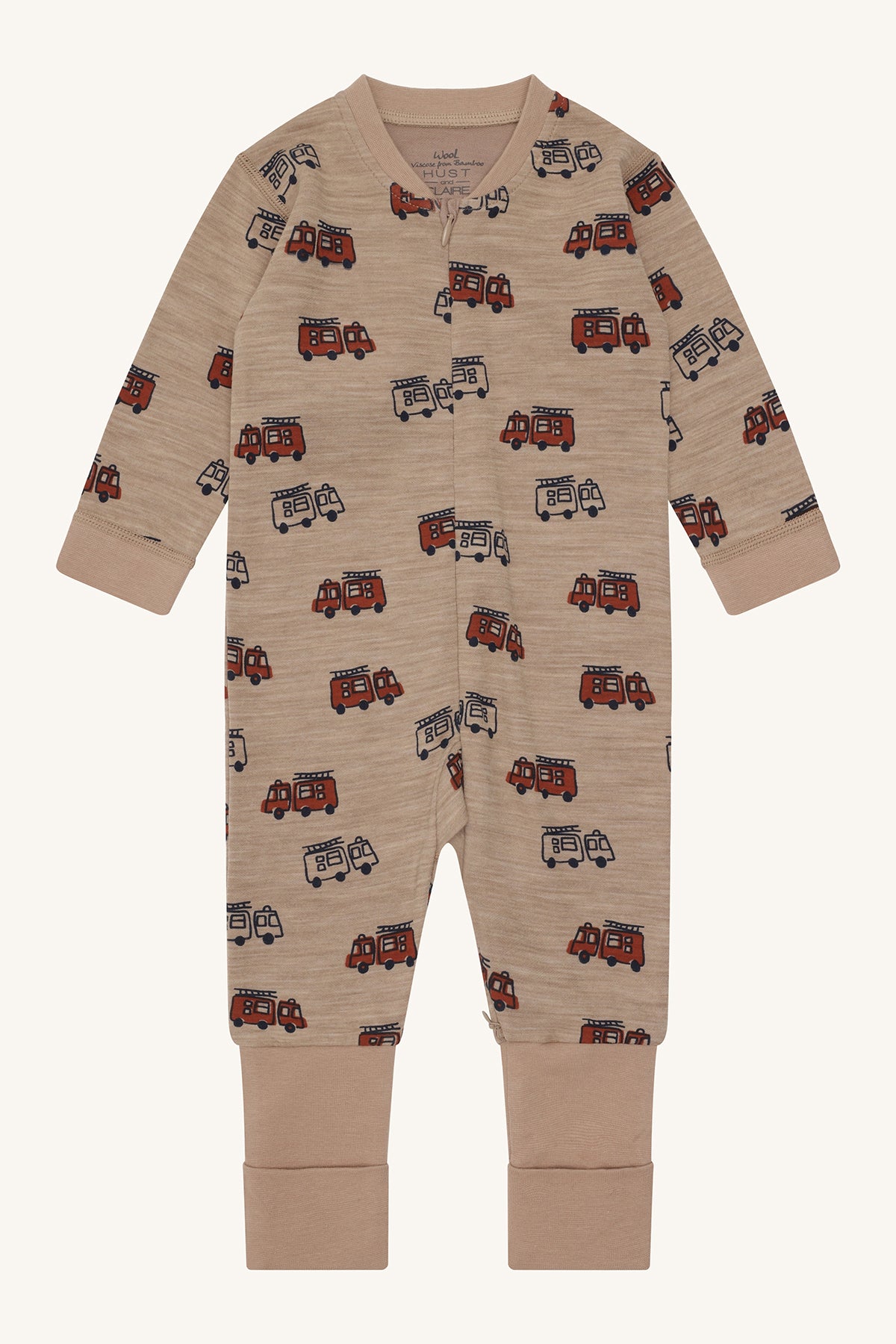 Manu Firetruck Zip Biscuit