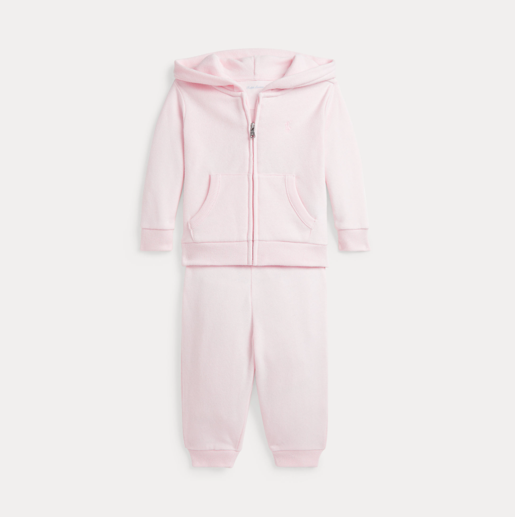 Hettegenser & Bukse Sett Delicate Pink