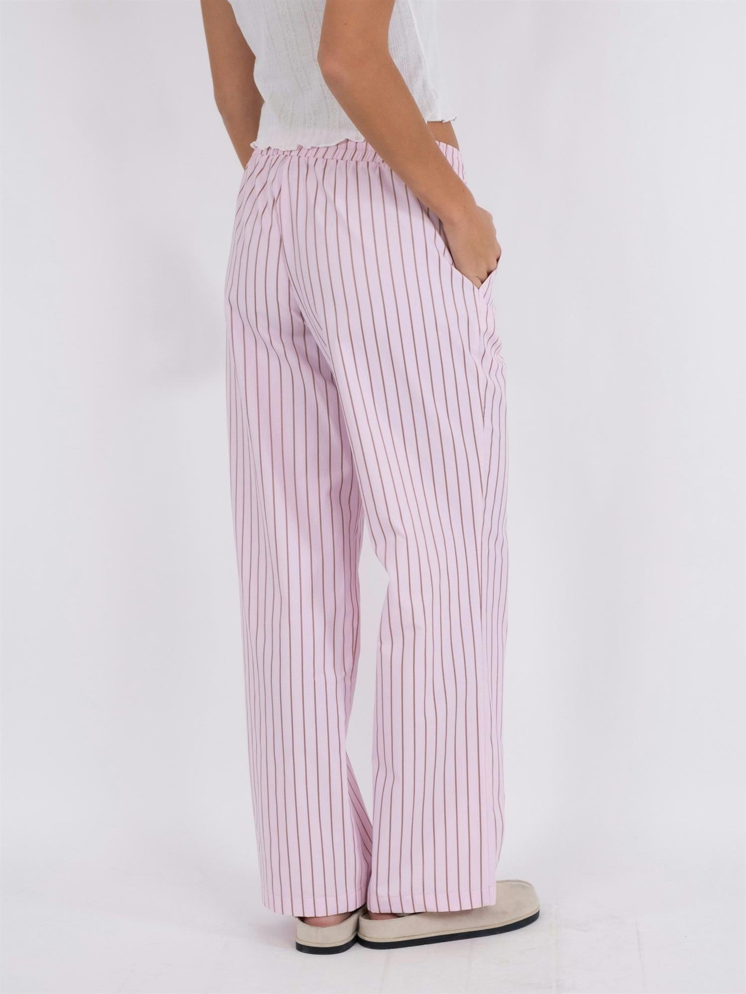 Sonar Multi Stripe Pants Light Pink