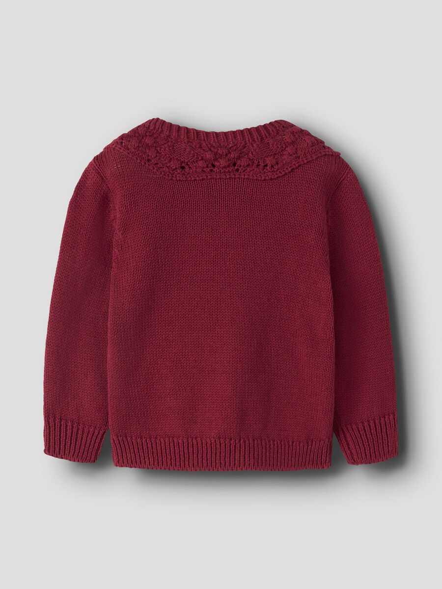Reva Ls Loose Knit Biking Red