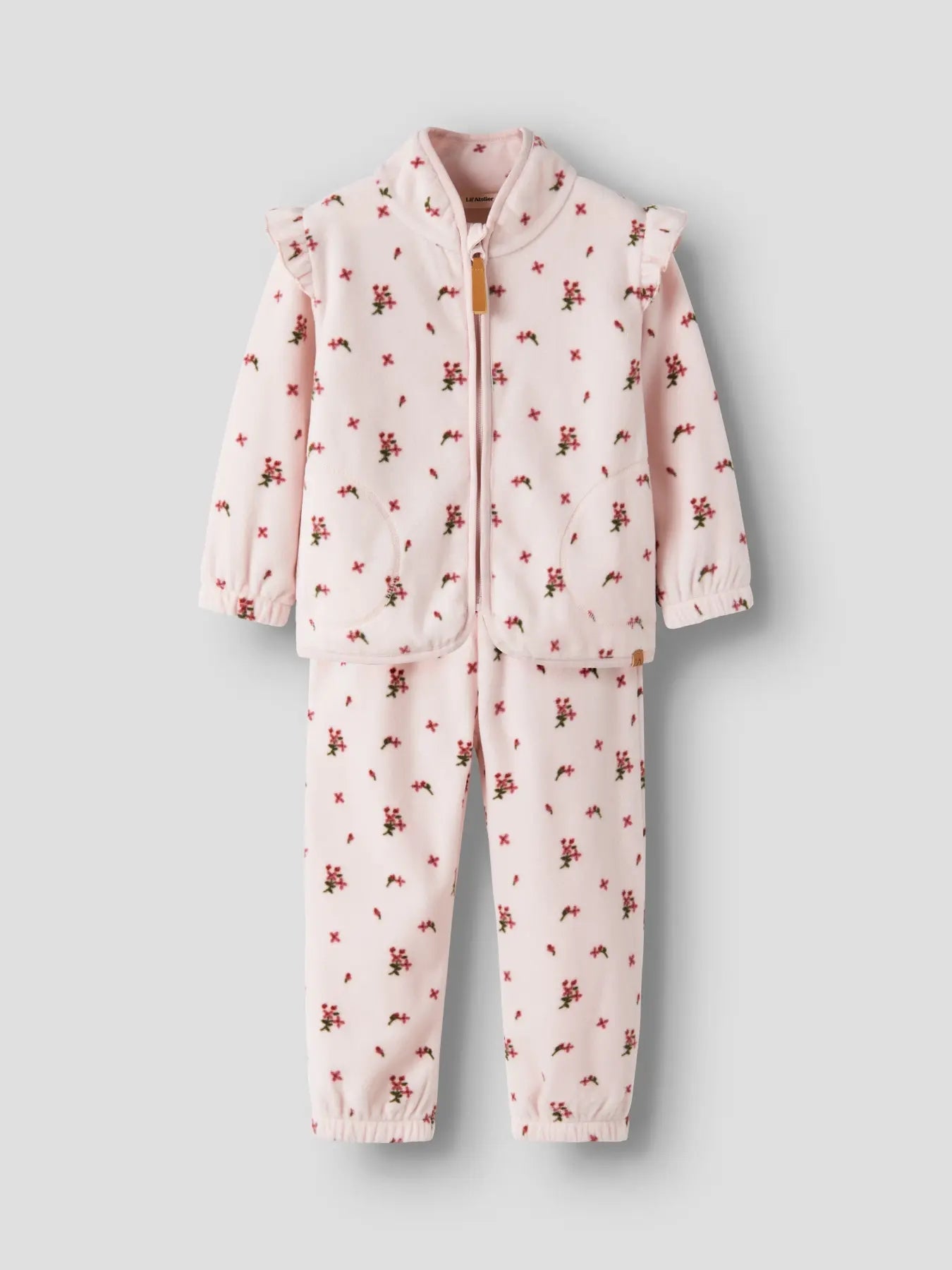 Laspektra Fleece Set Hushed Violet/Flowers