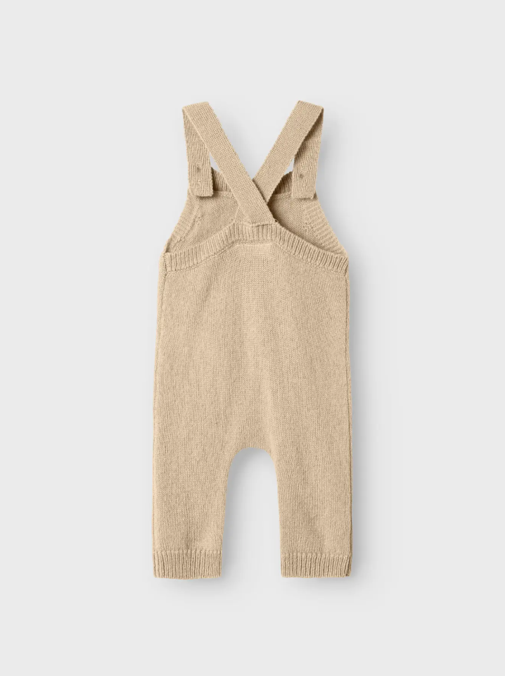 Nalio Wool Knit Overall Safari Melange
