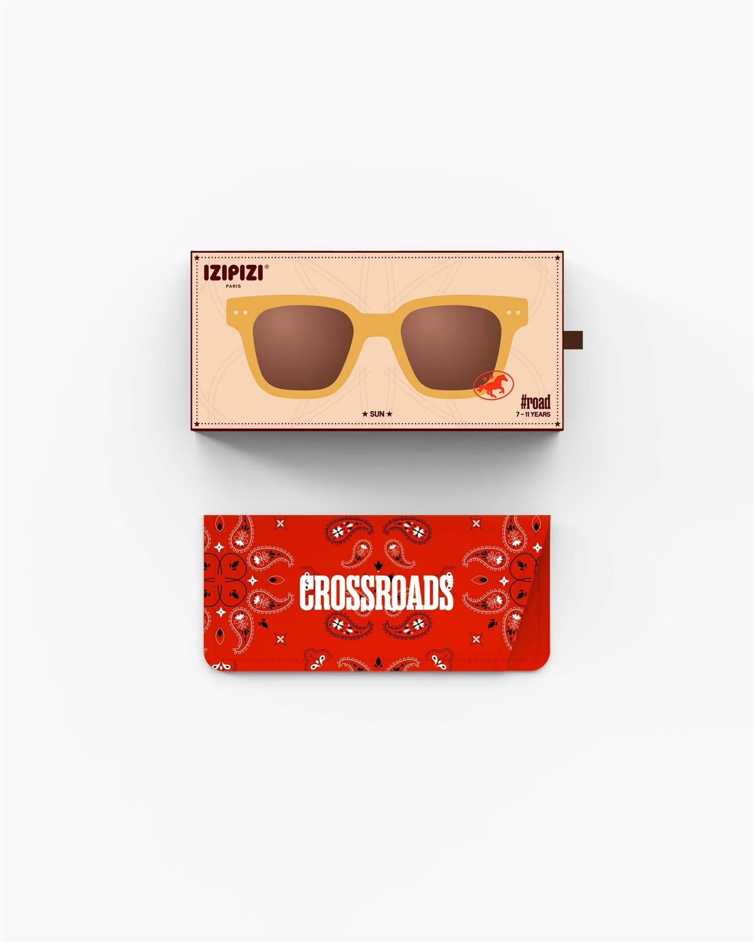 Sunglasses Junior Sun Road Polarized Brown / Golden Canyon