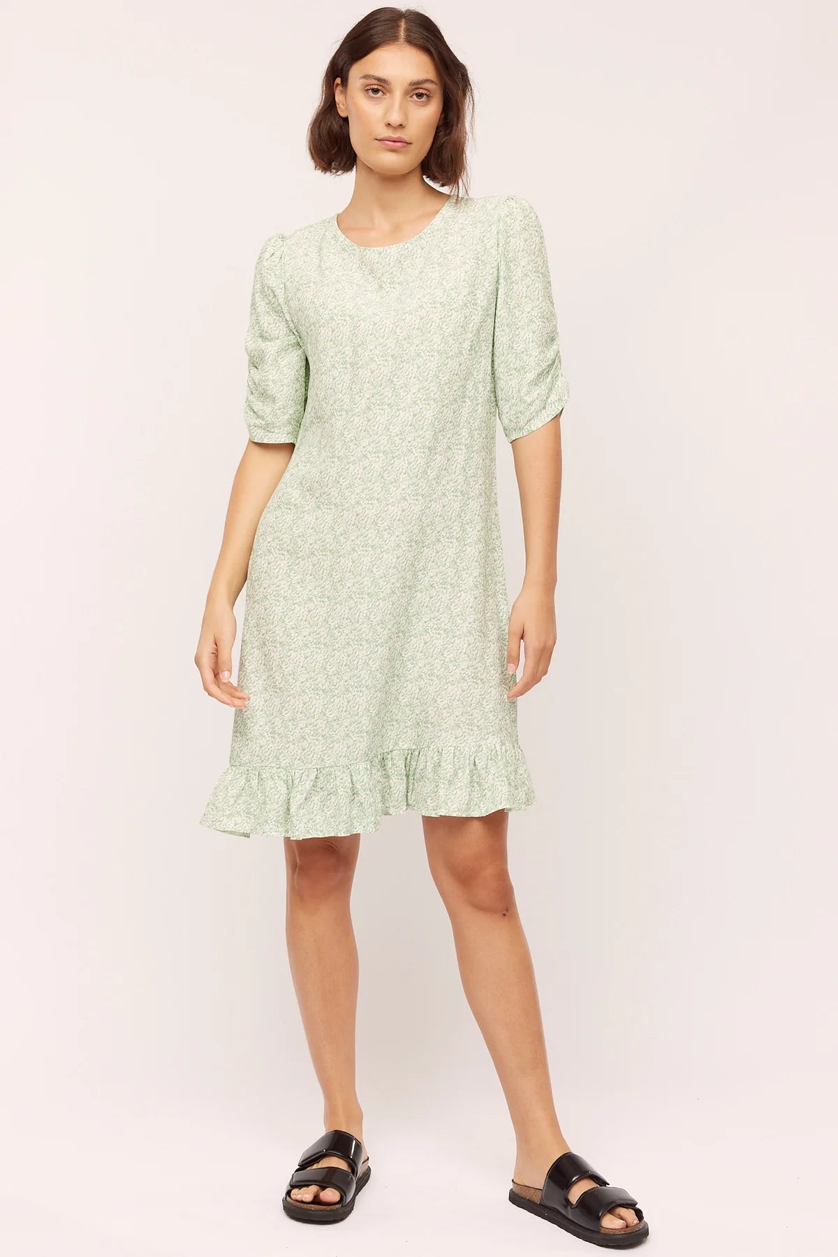 Ellen Dress Green Shades