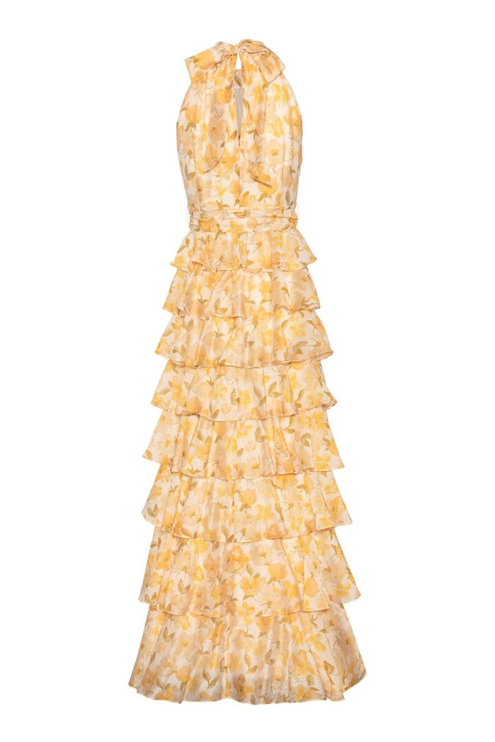 Angel Maxi Halterneck Dress Sunlit