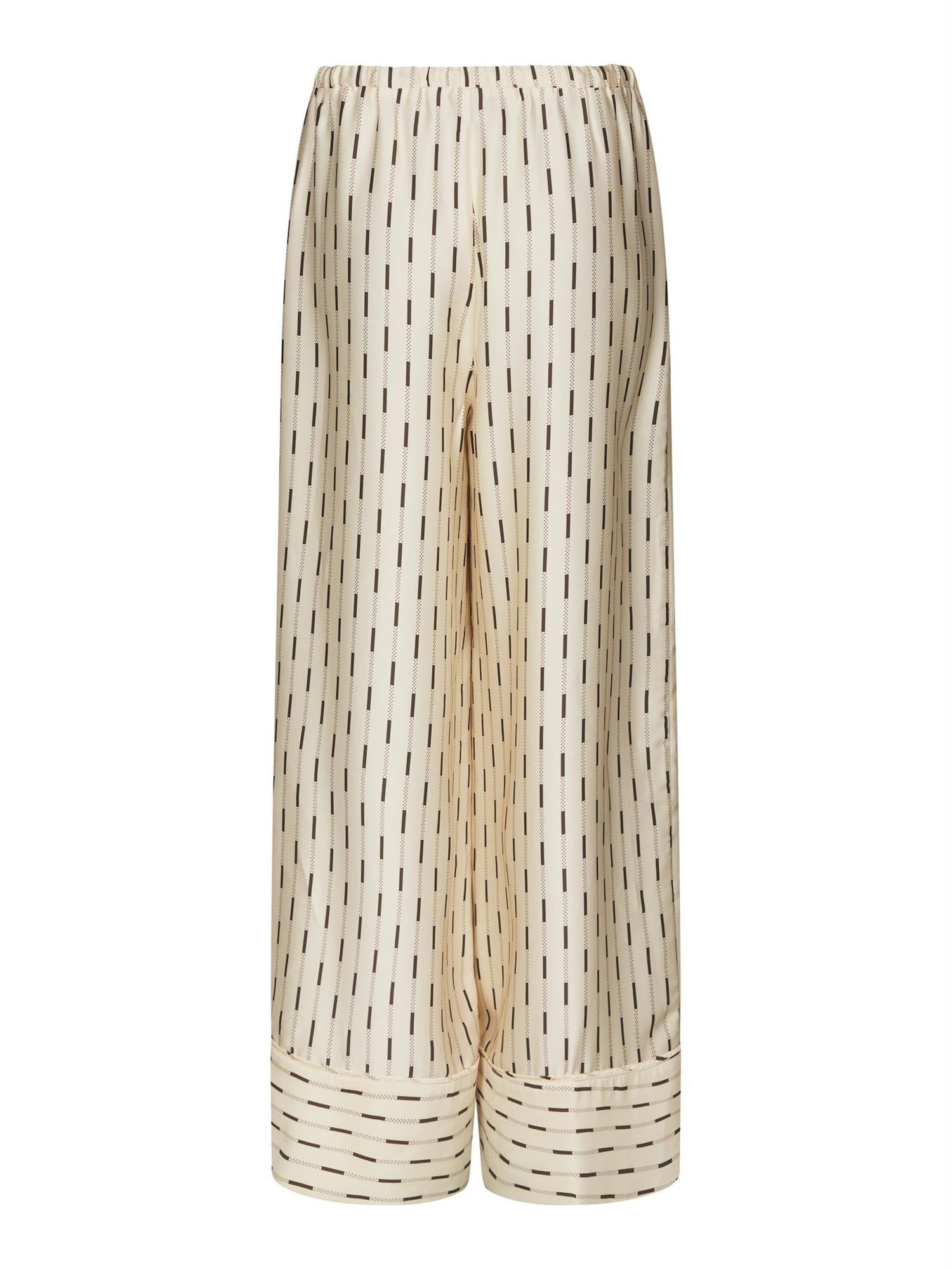 Sora Print Pants Creme