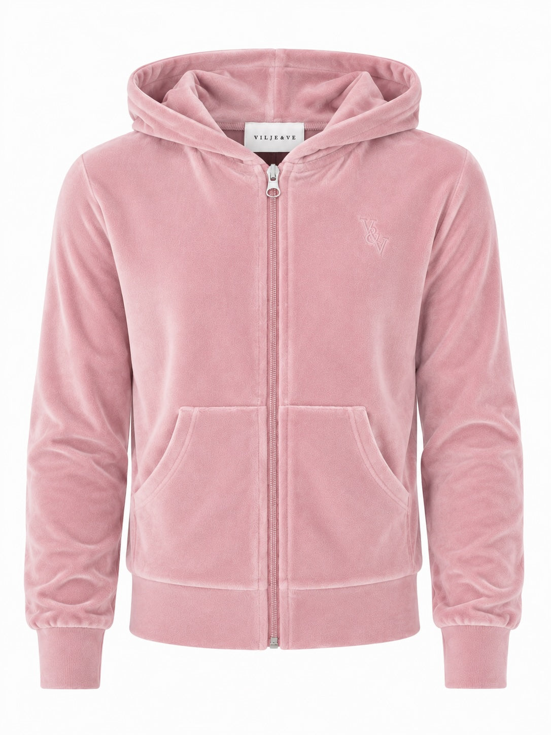 Hermine Velour Jacket Soft Pink