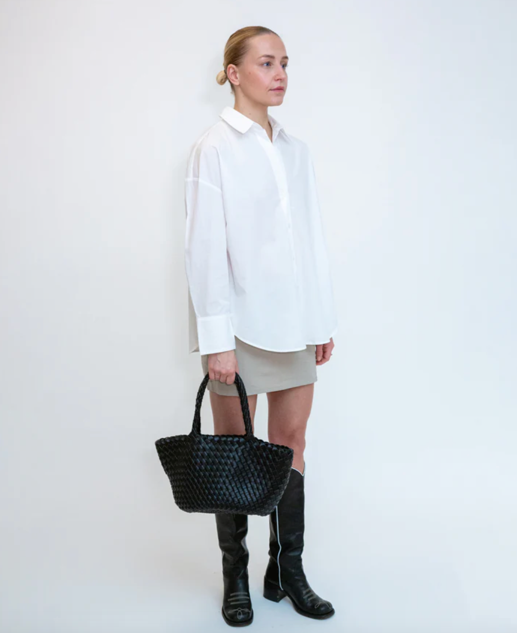 Bea Braided Soft Structure Black