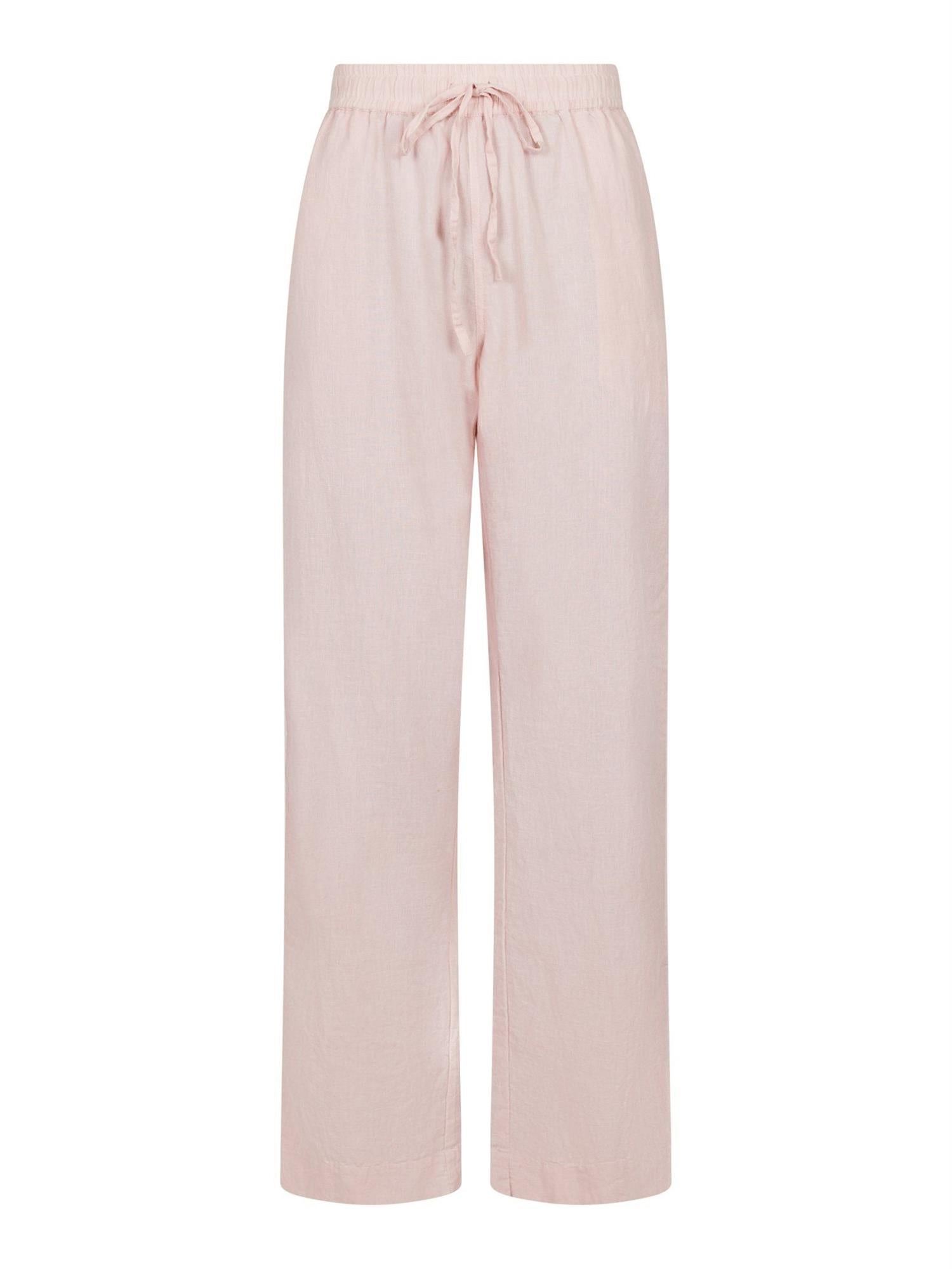 Sonar Linen Pants Rose Smoke