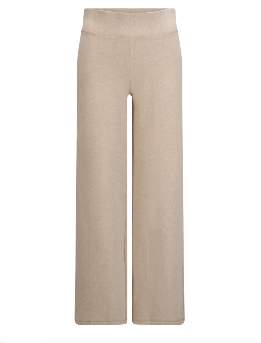 Tilly Pant Wide Beige Melange