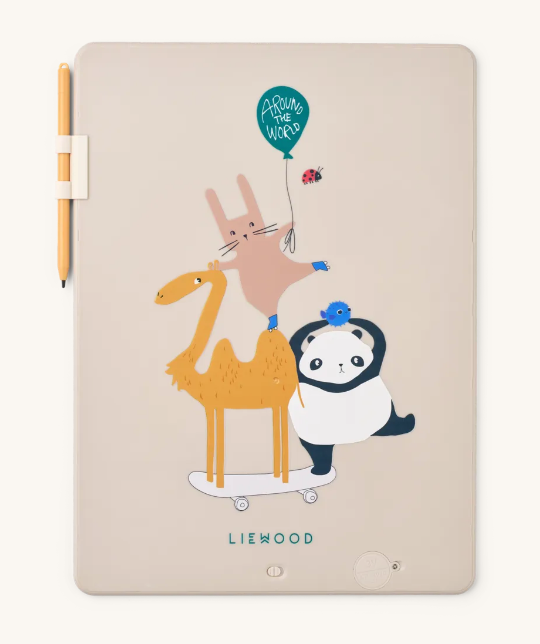 Zora Magic Drawing Board 13,5 Inches Around The World/Sandy