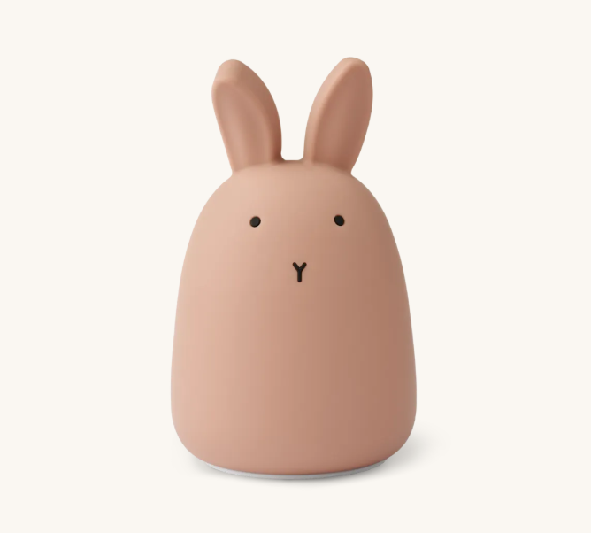 Winston Rabbit Night Light Rabbit Dark Rose