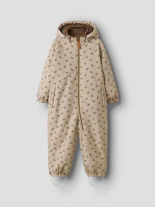 Lasno Snowsuit Oxford Tan Rabbit