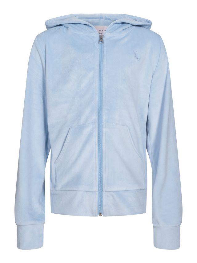 Hermine Velour Jacket Bluebelle