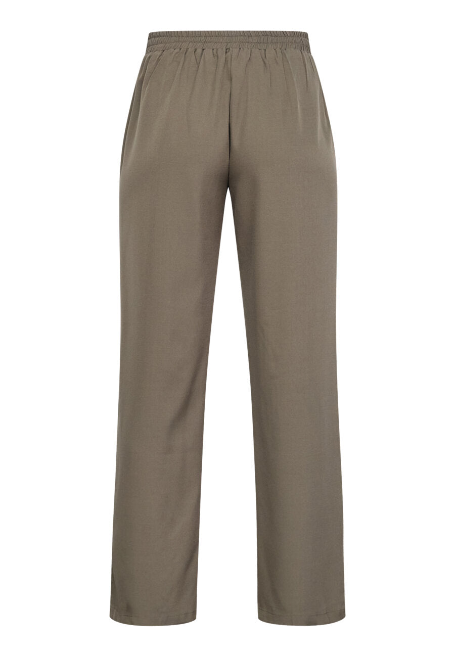 Viksa Pant Olive Melange