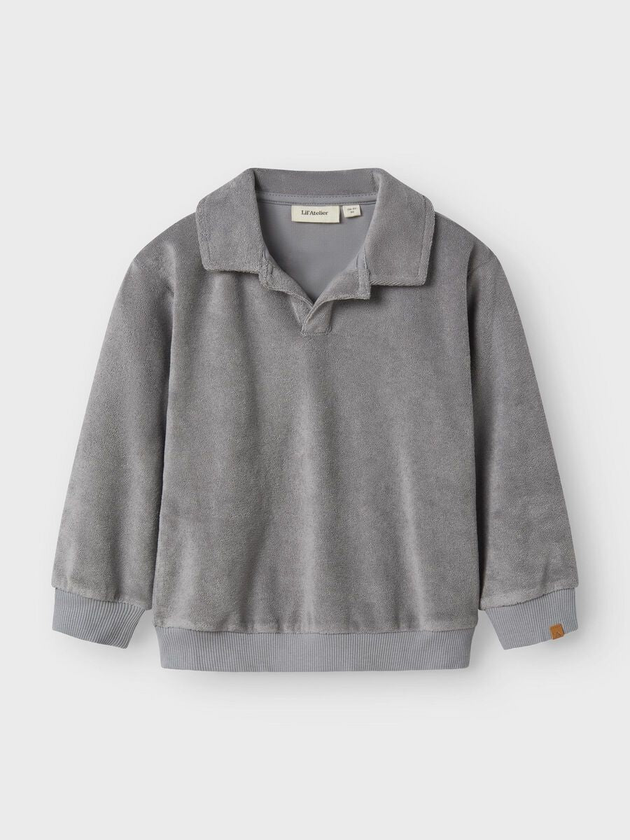 Lamik Langermet Loose Genser Ultimate Grey