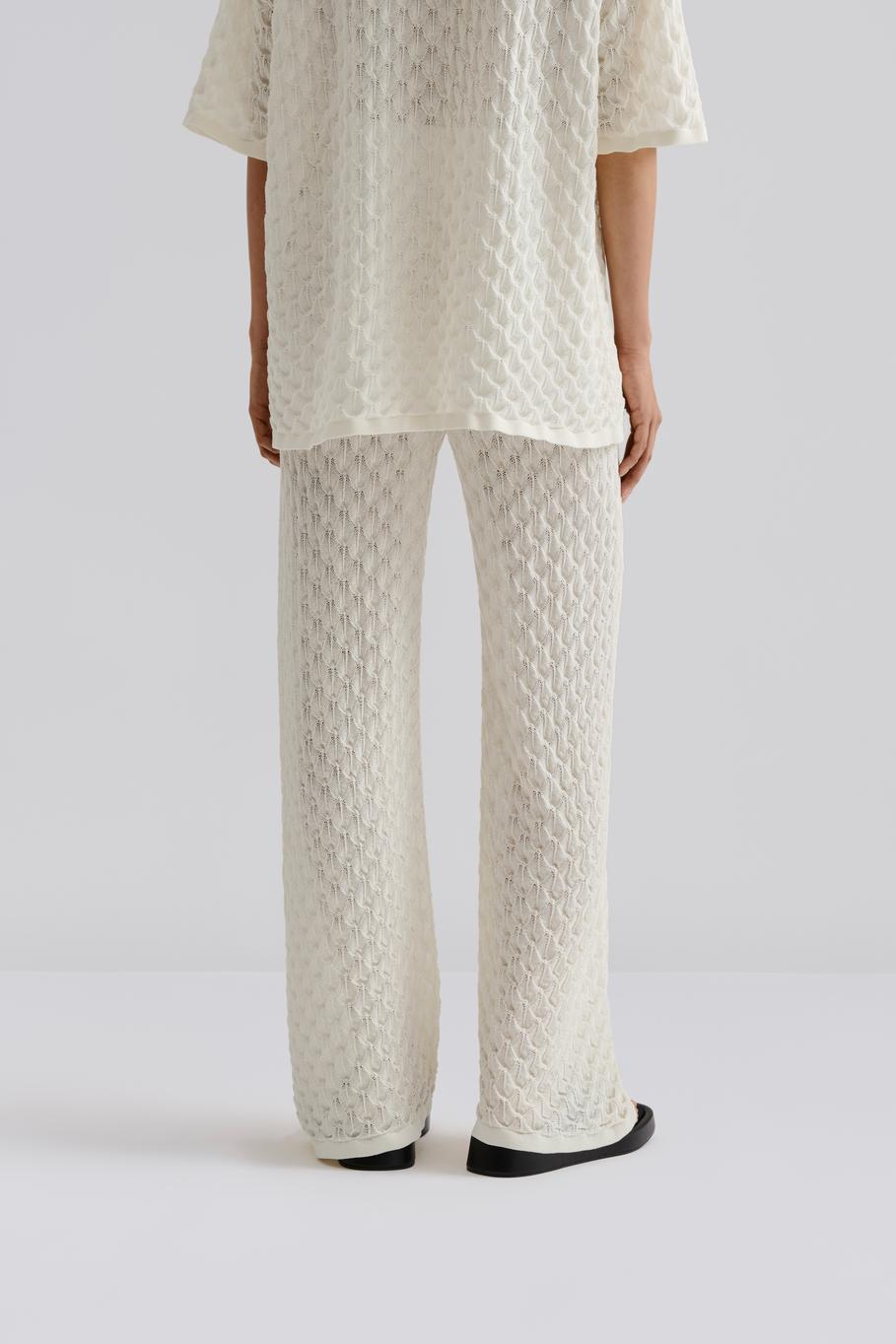 Alissa Knitted Pants White