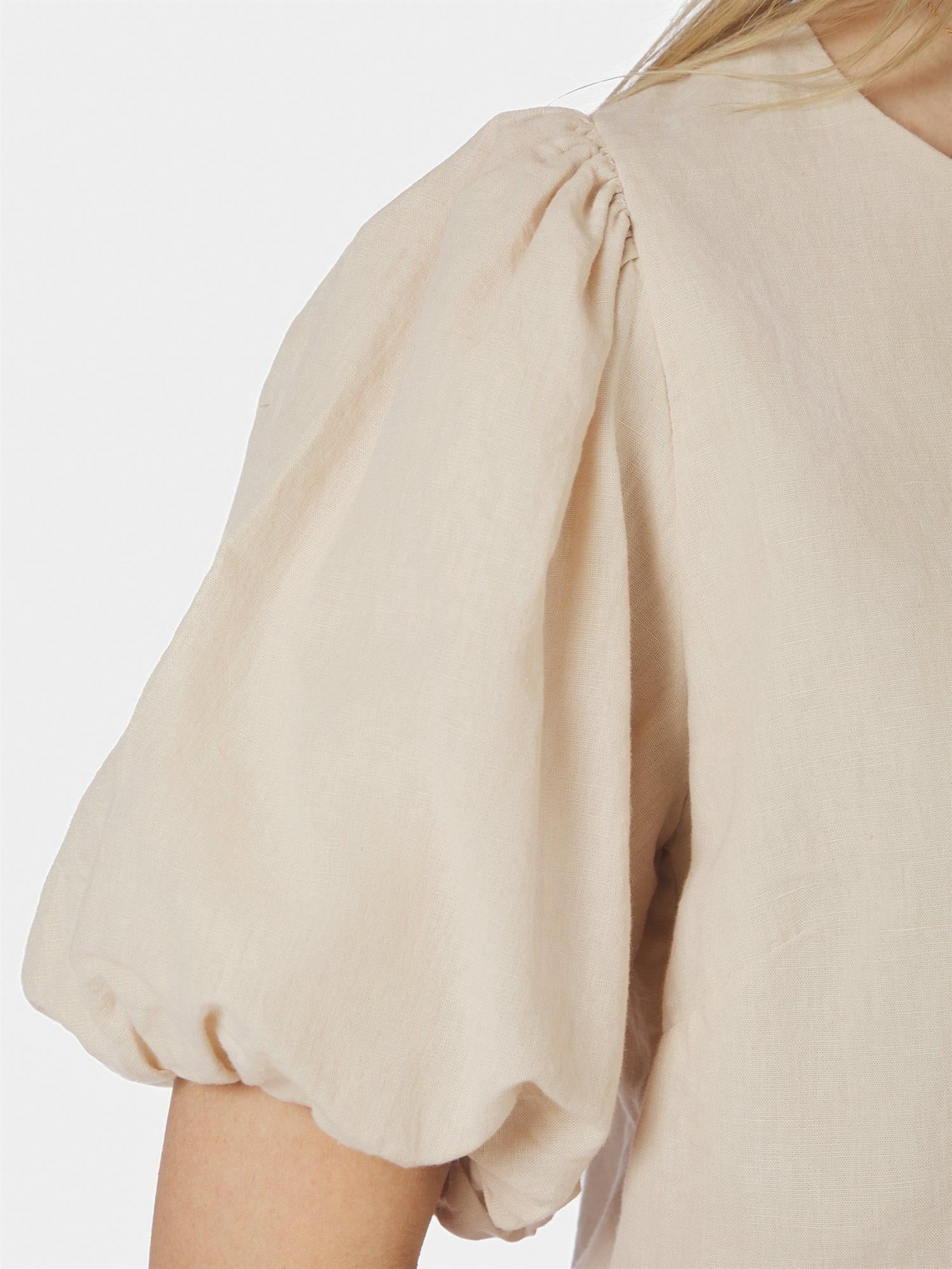 Moisa Linen Blouse Sand