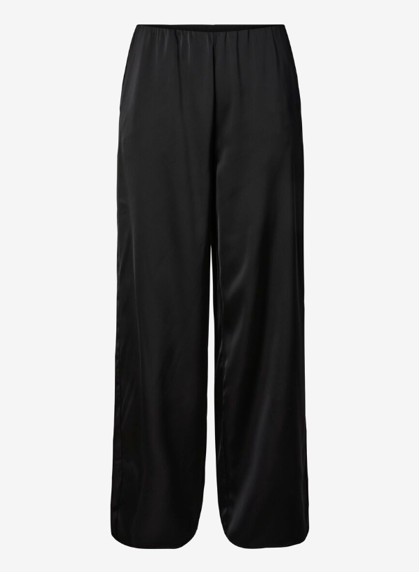 YASPELLA HW Wide Pants Black