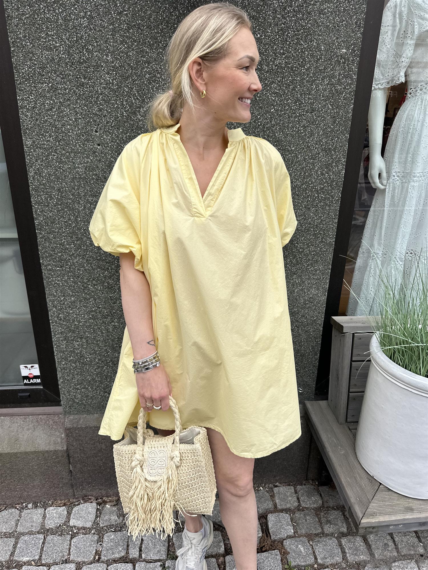 Balloon Dress Yellow