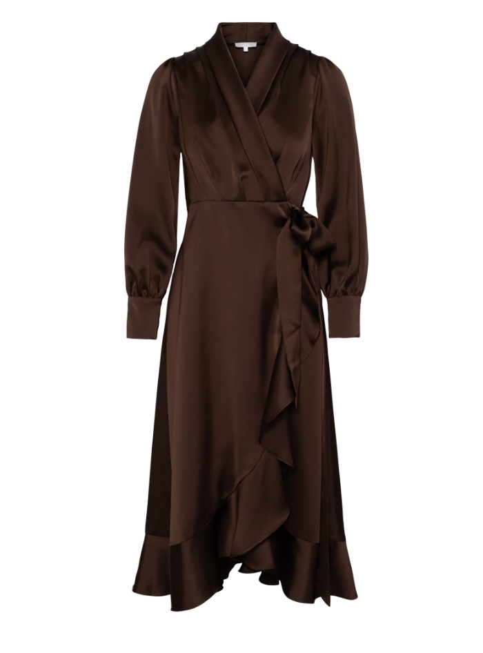 Iza Midi Dress Espresso