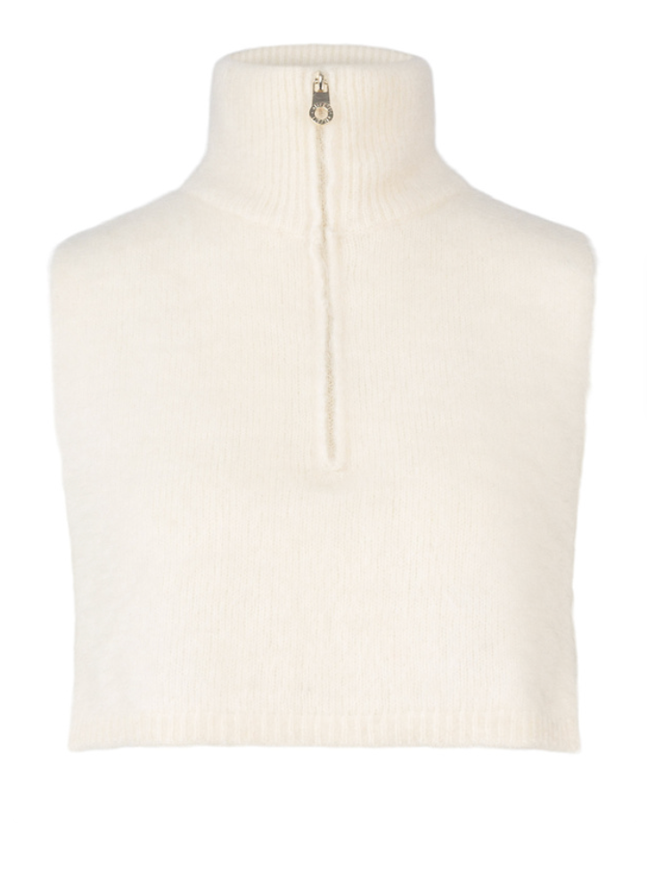 Belinda Chunky High Neck Bright White