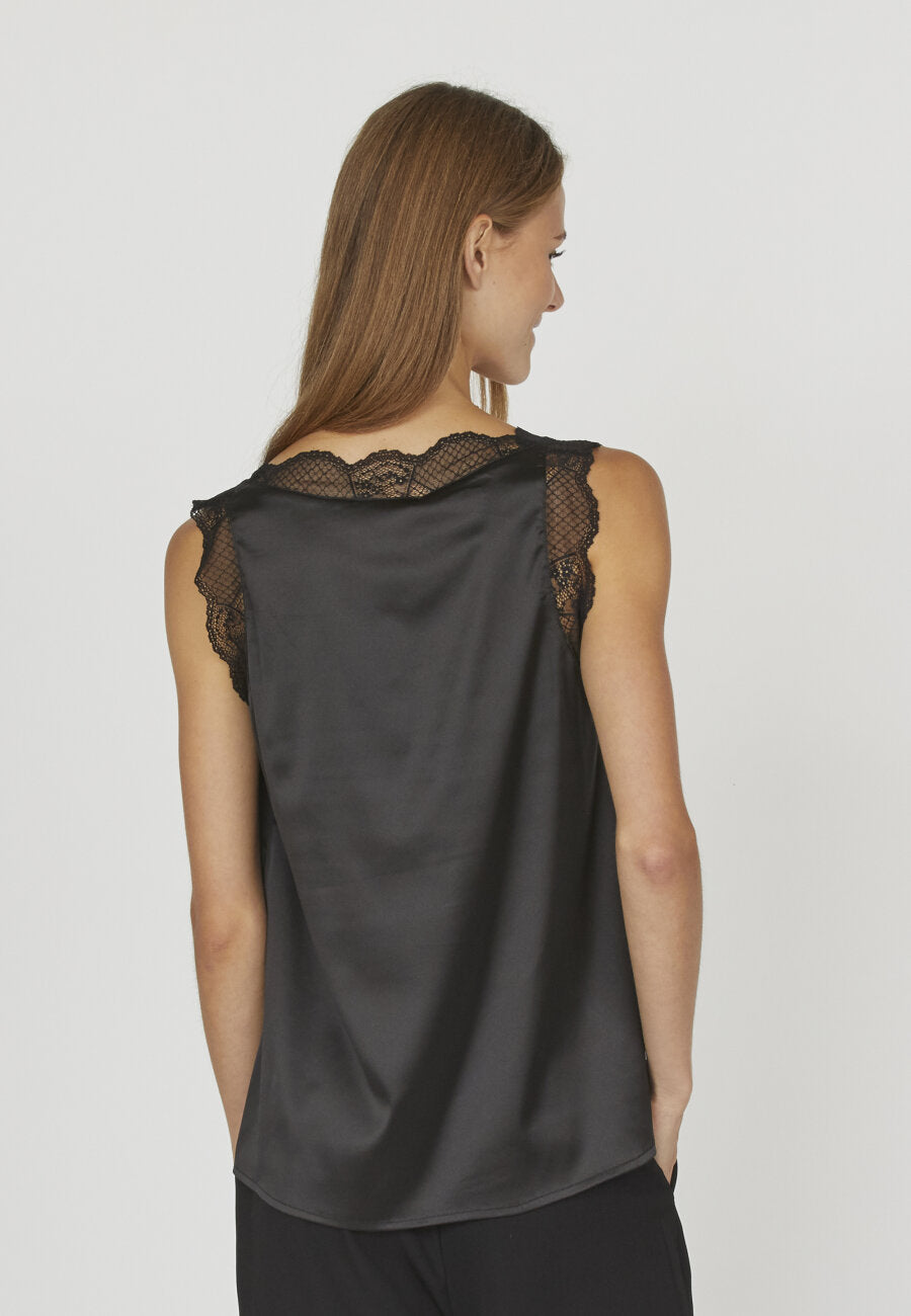Vara Tank Top Black