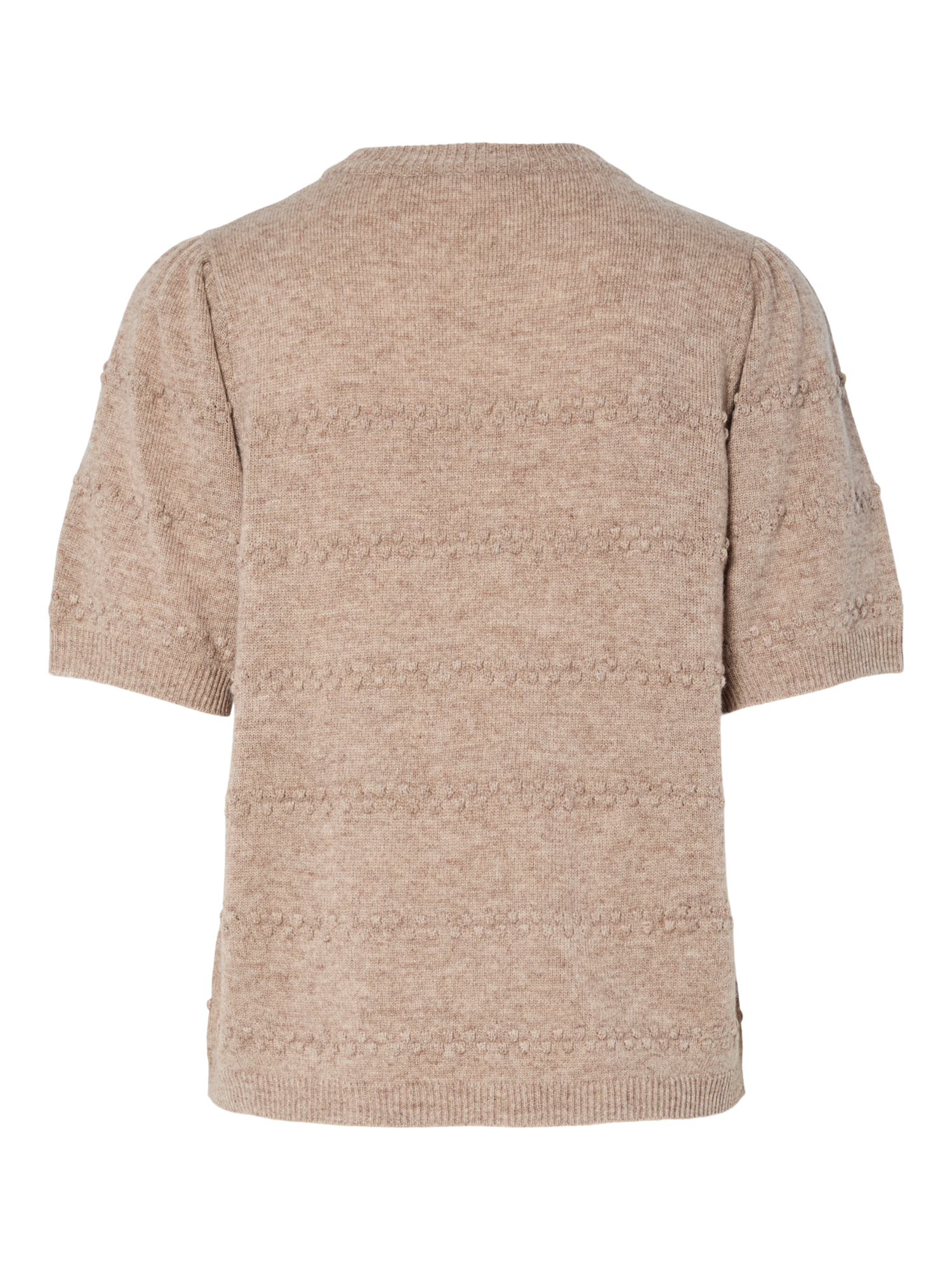 YASNIMO Knit Pullover Pelikan Melange
