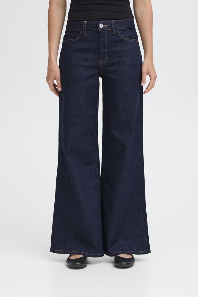 Twiggy Wide Jeans Denim Authentic Blue