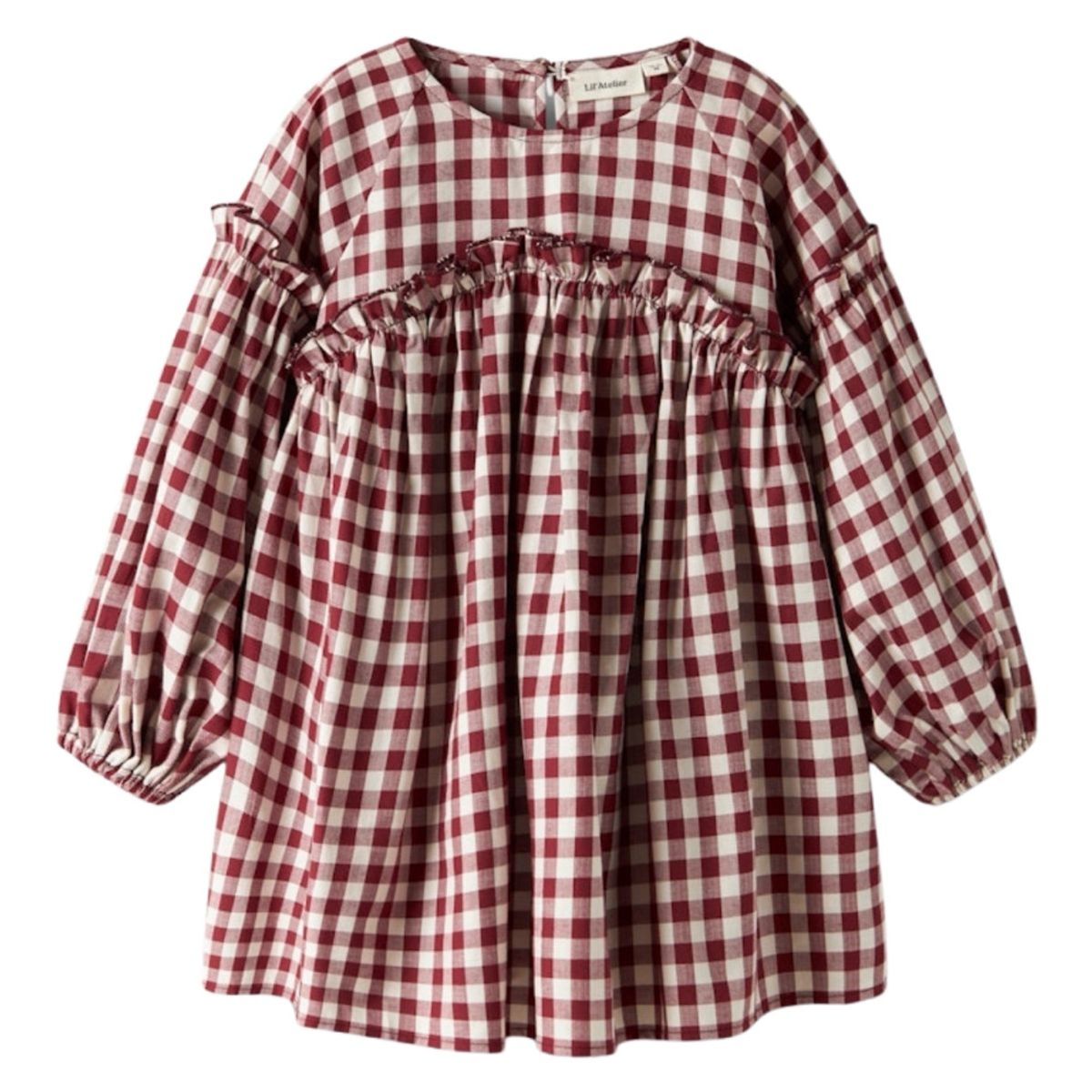 Rio Ls Loose Dress Mini Red Dahlia