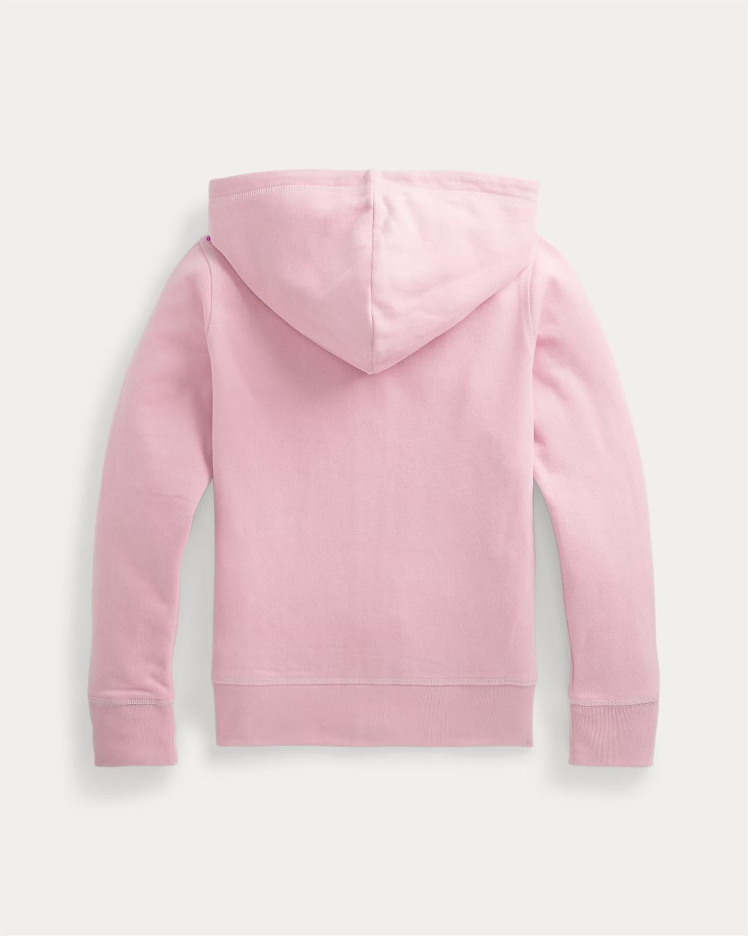 Fleece Full-Zip Hoodie Hint Of Pink