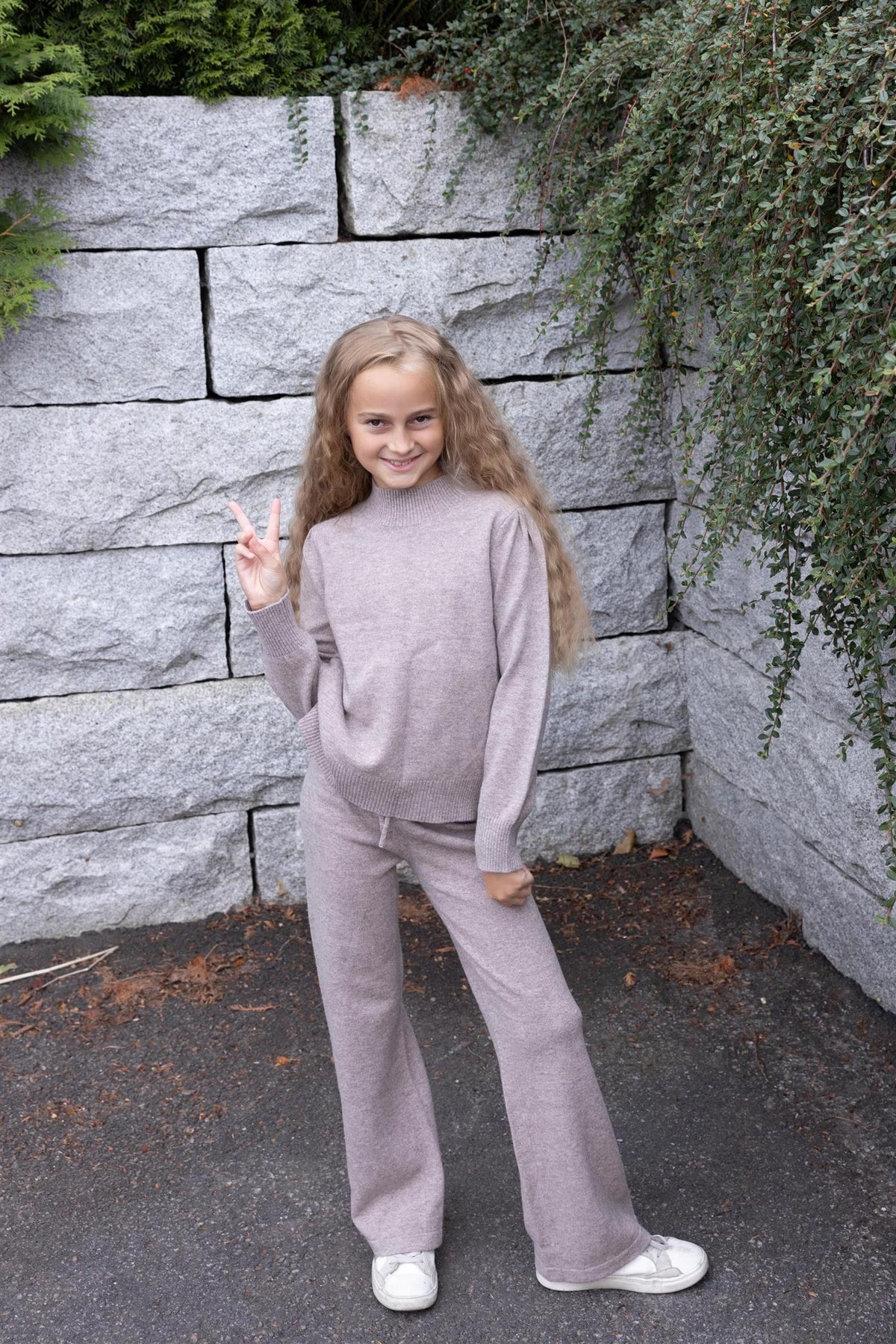 Esme Pant Warm Taupe