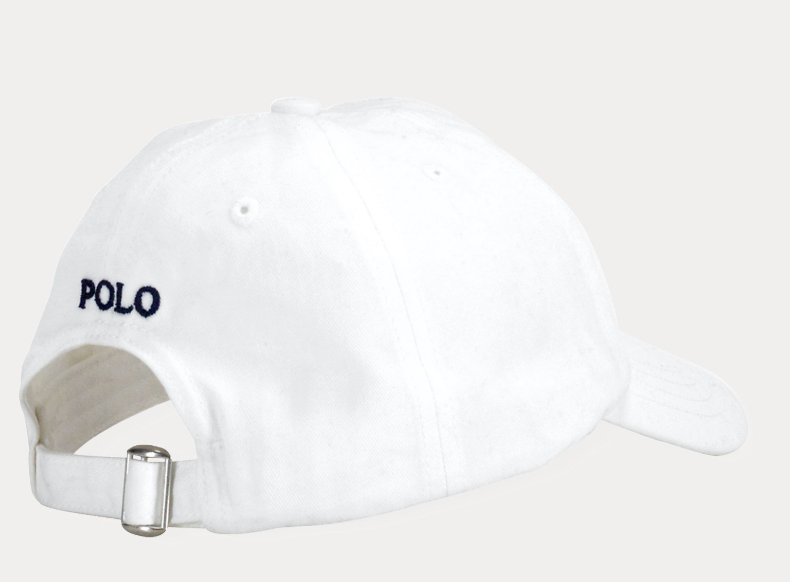 Cotton Chino Ball Cap White
