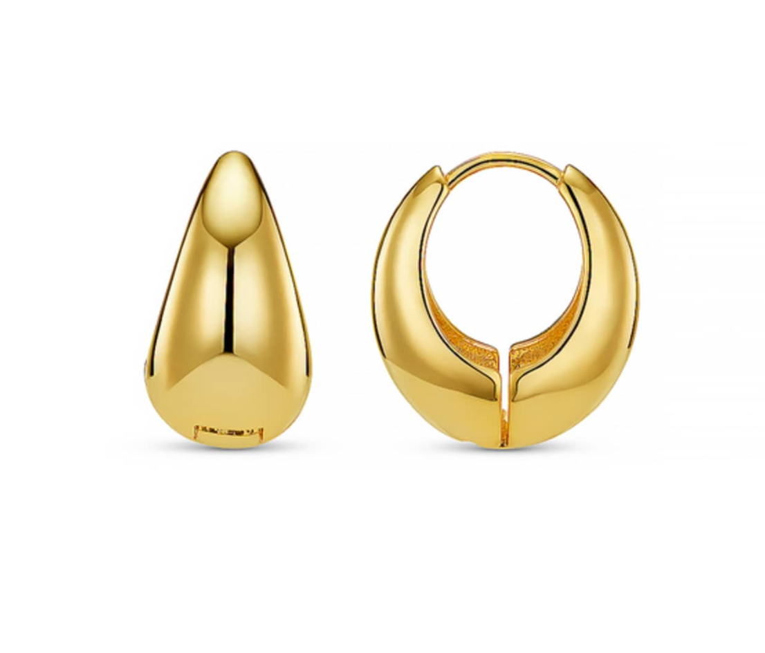 Polished Domed Taper Hoop