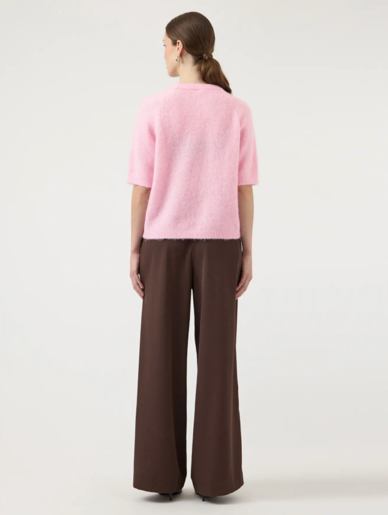 Yasenya SS Knit Pullover Pink Lady