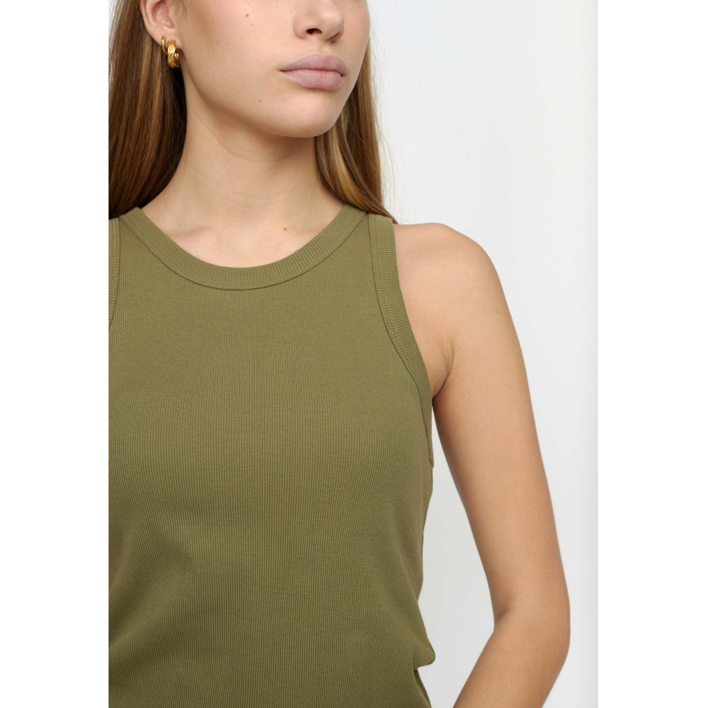 Adelynn Tank Top Martini Olive