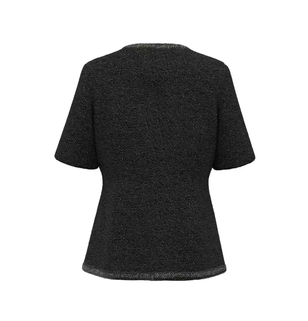YASSELINA SS Blazer Jacket Black