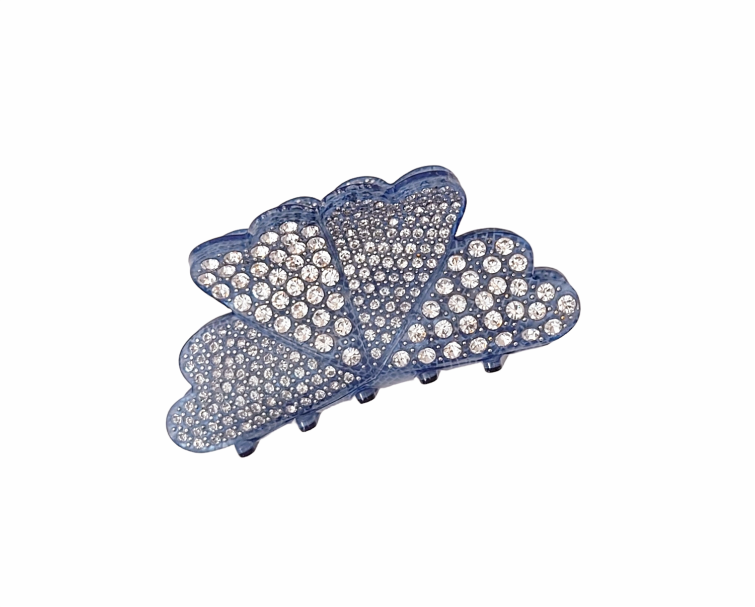 Waffle Hair Claw Blue