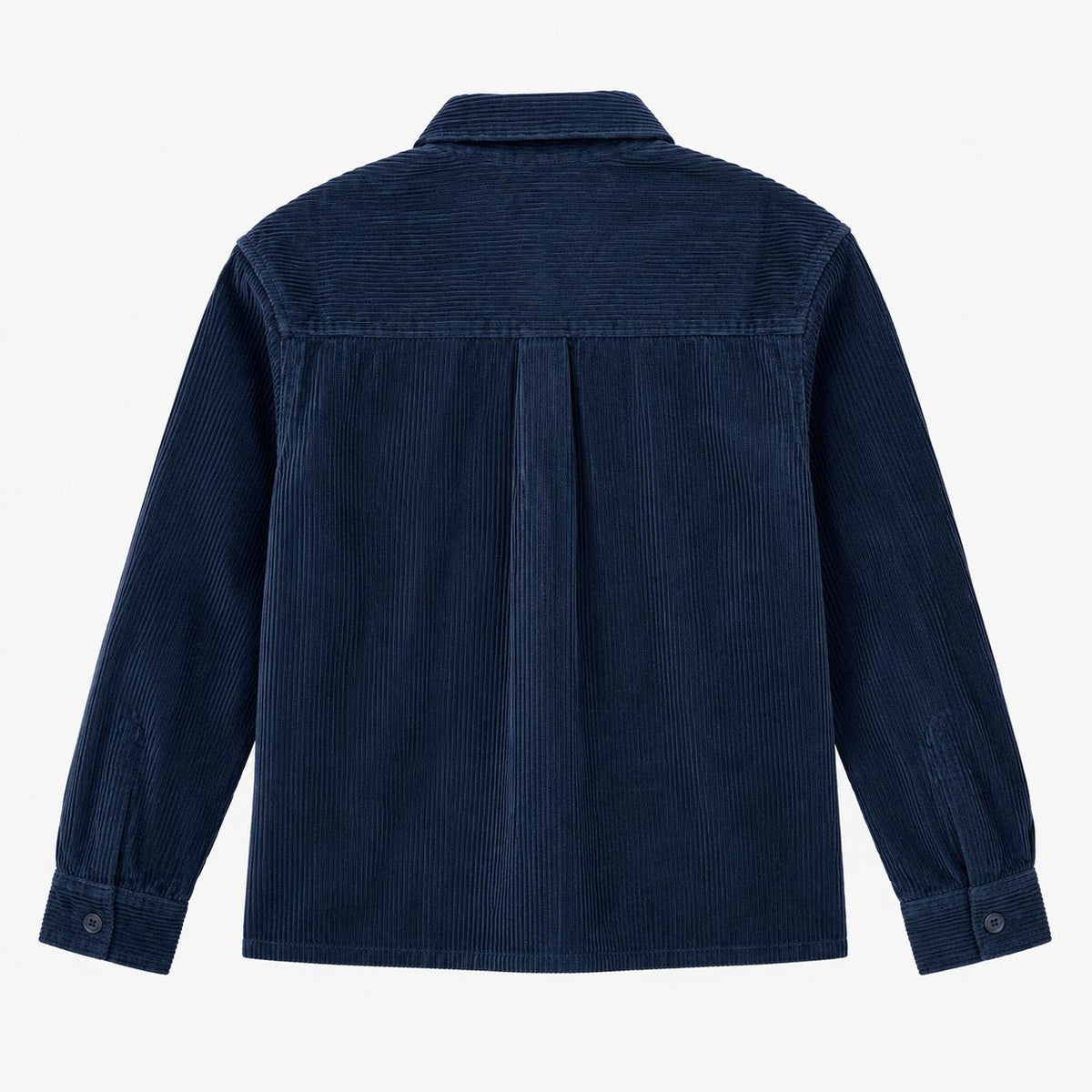 Cord Long Sleeve Shirt Dark Navy