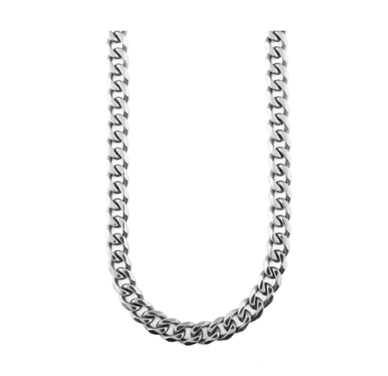 Chunky Chain Necklace Silver