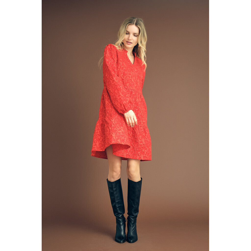 Ida Dress Red