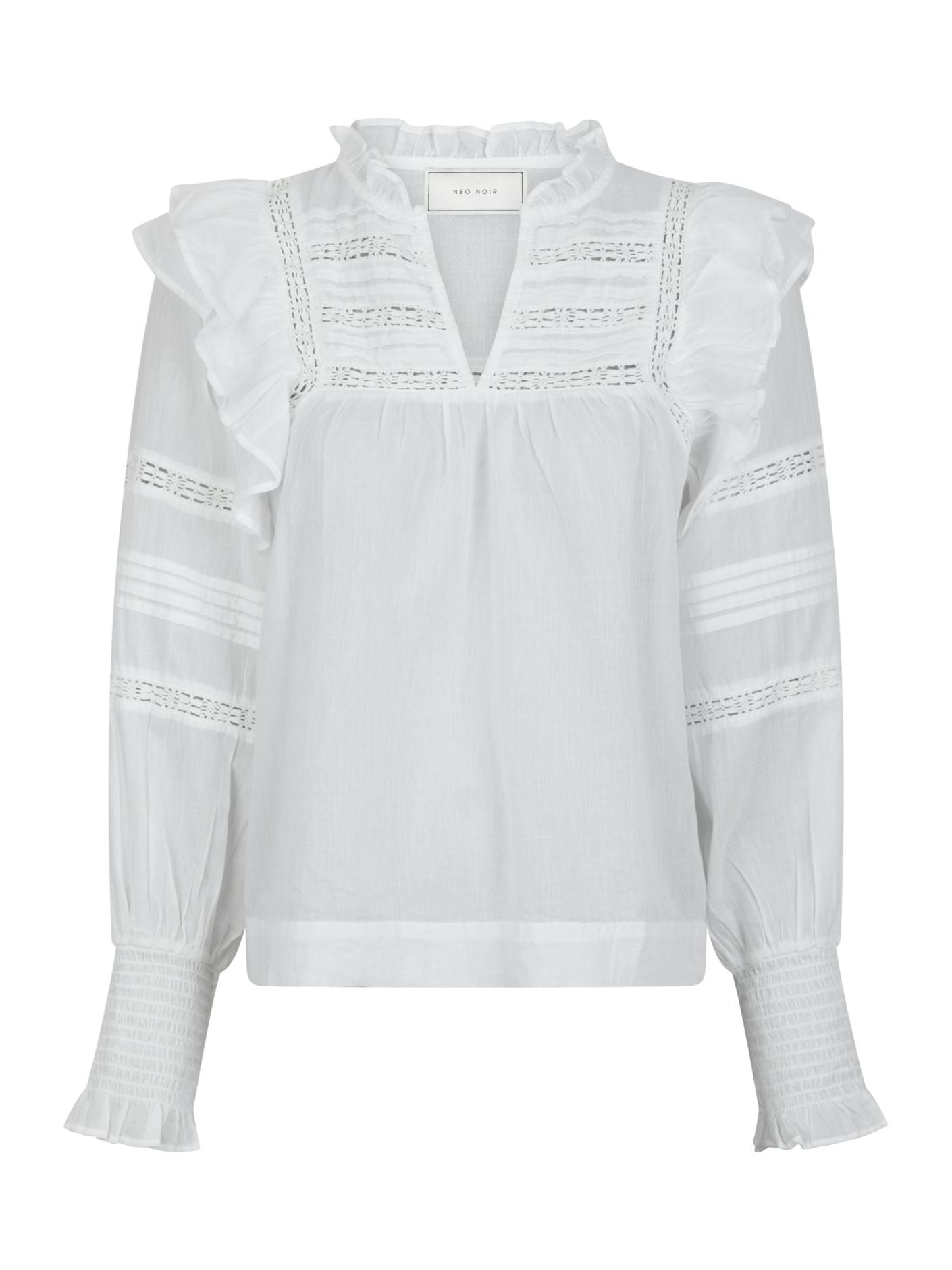 Mauri Voile Blouse White