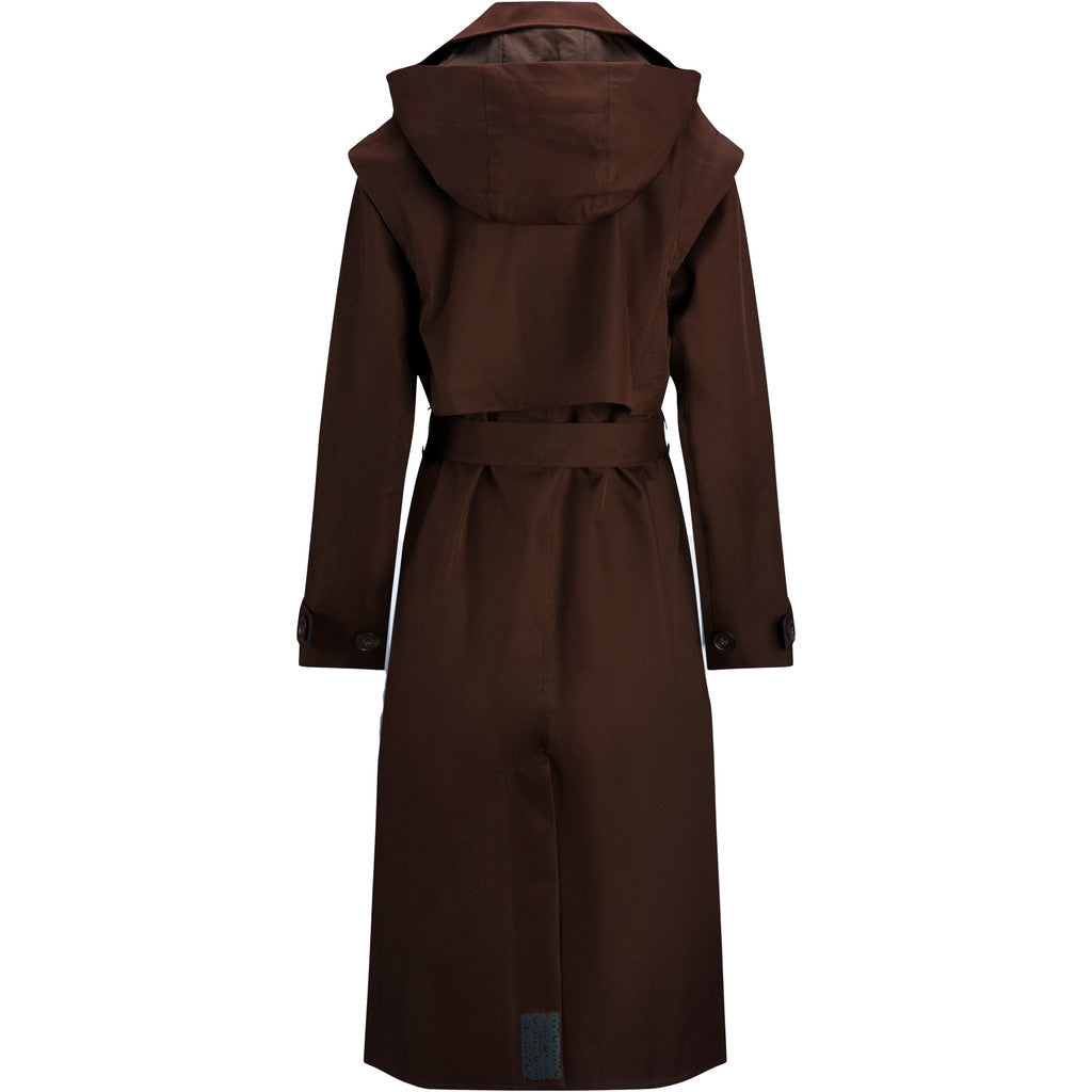 Regndråpe Trench Coat Brown