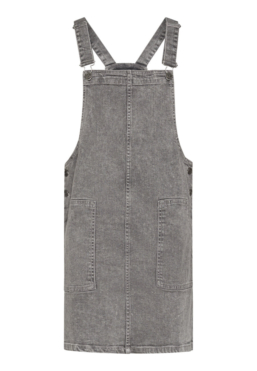 Obana Dress Grey Wash