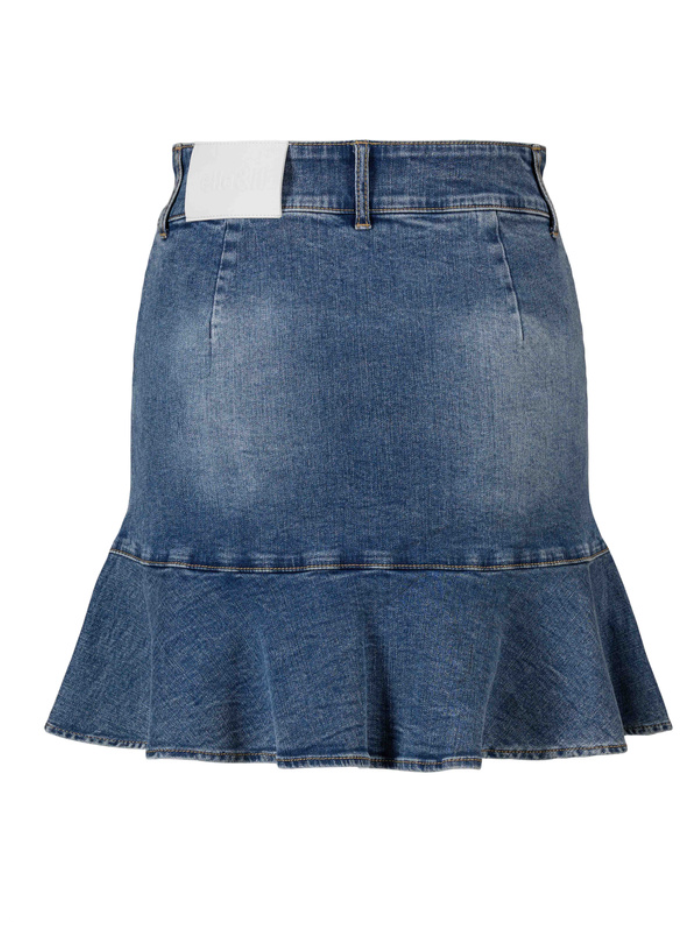 Alessi Blue Denim Skirt