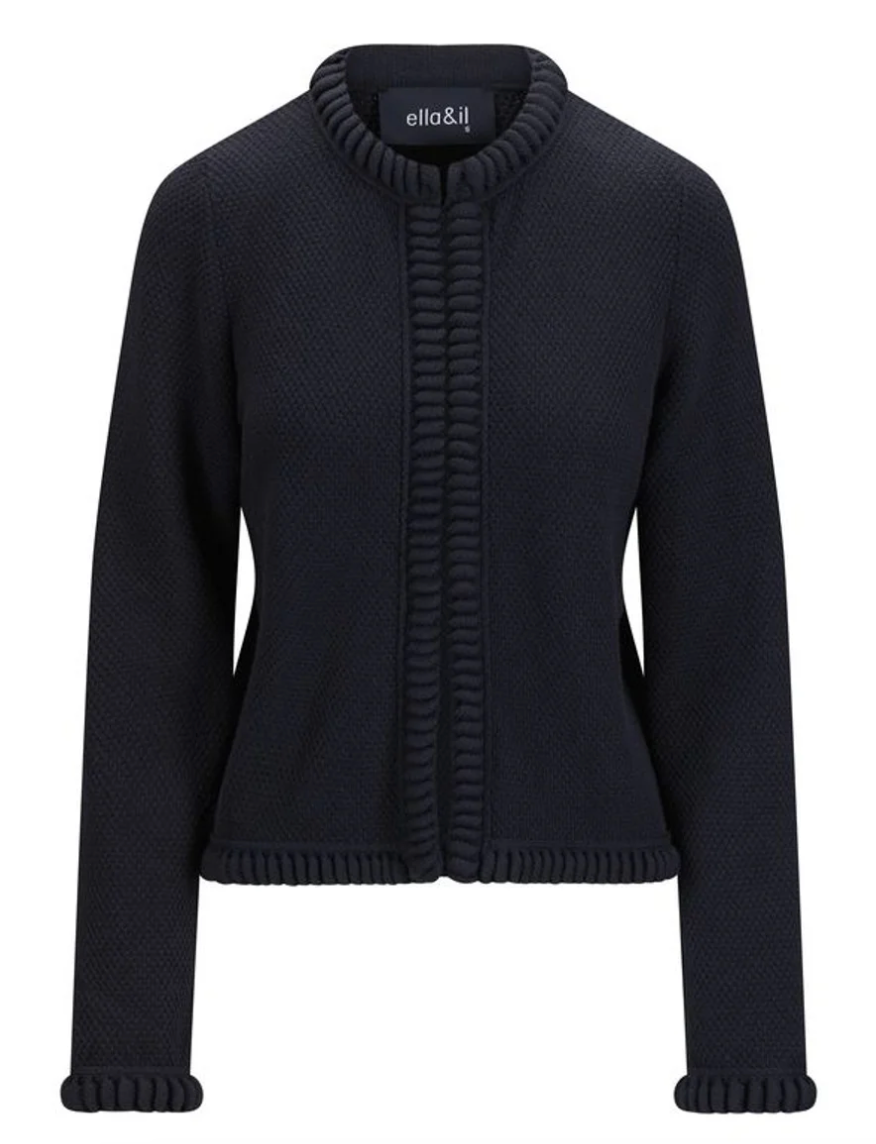 Claire Cotton Cardigan Navy